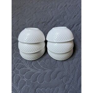 Denmark Tools For Cooks AMELIA All Dip Bowls White Porcelain 3 X 1.25” 6pc Set